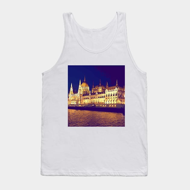 Budapest Tank Top by WelshDesigns